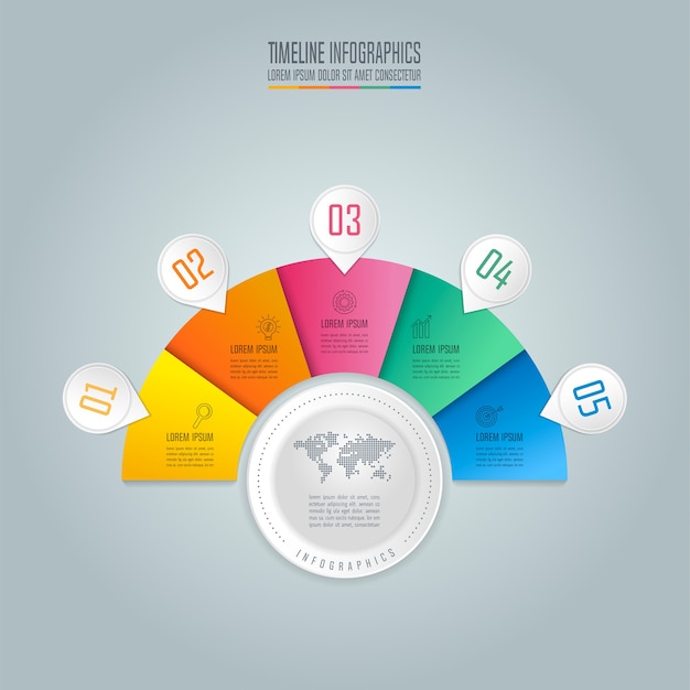 Infographic business design