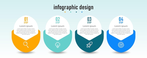 Infographic 비즈니스 템플릿 디자인