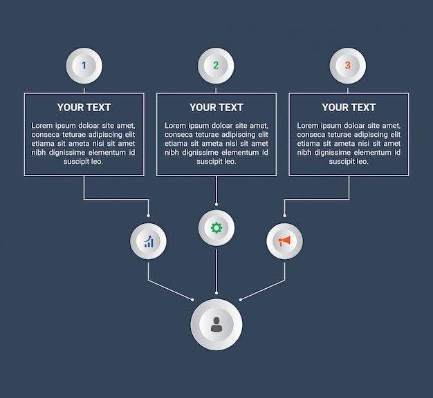 Modello di business infografica