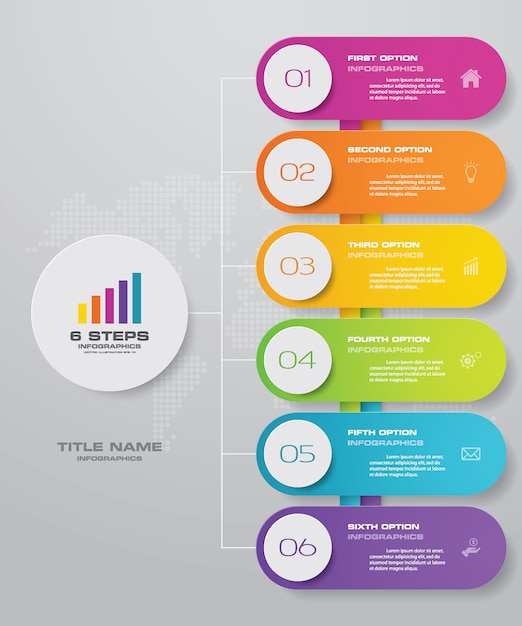 데이터 프레 젠 테이 션에 대 한 Infographic 차트 디자인 요소입니다.