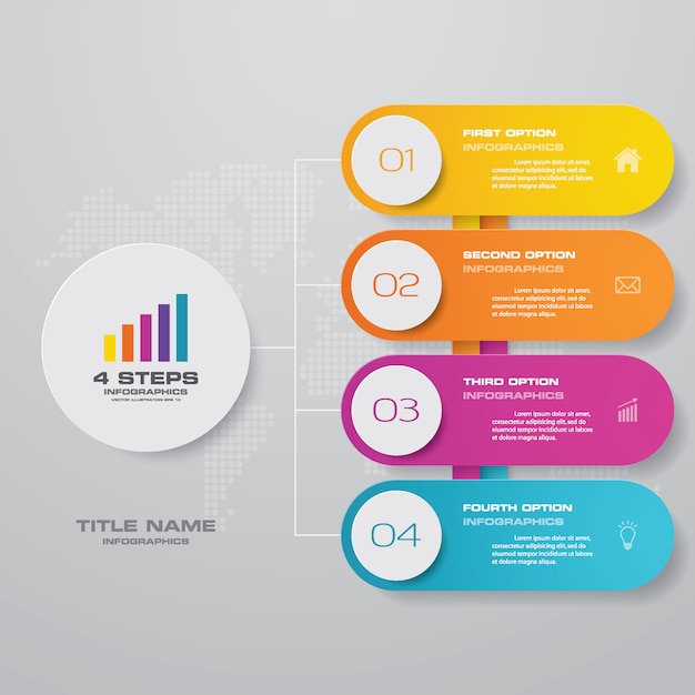 Infographic chart design element for data presentation.