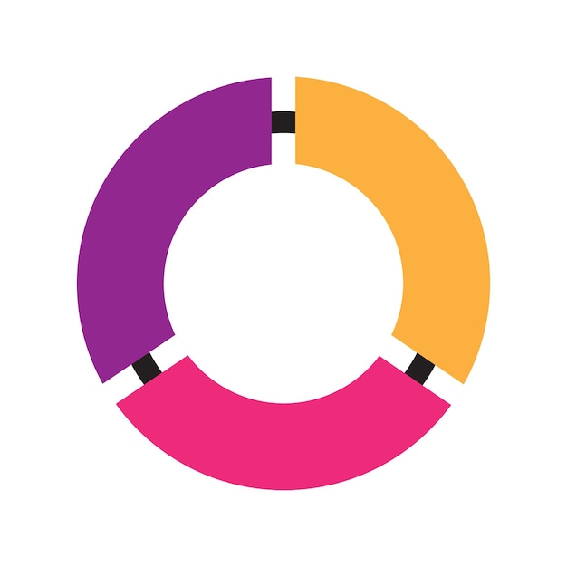 Infographic cirkeldiagram