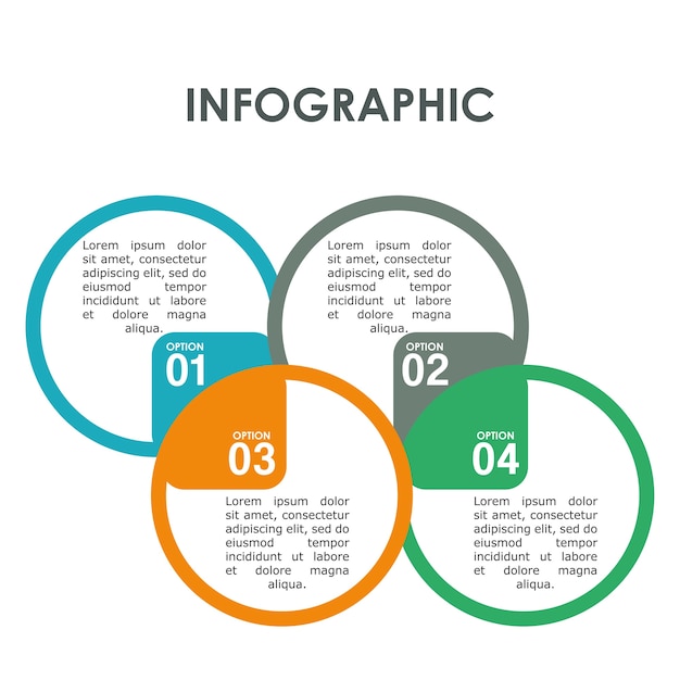 Infographic concept with icon design