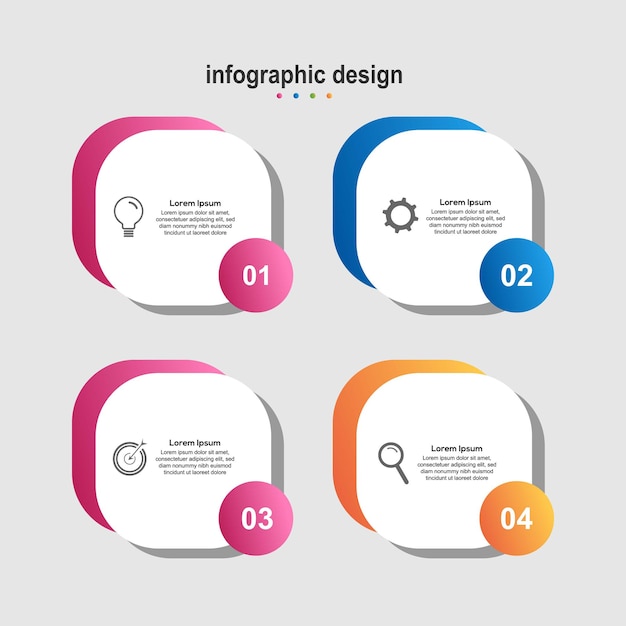 Progettazione di affari di progettazione infografica migliore