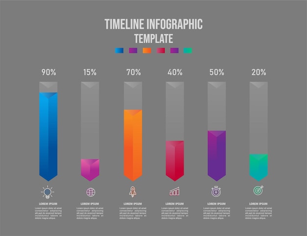 Infographic design template can be used for workflow layout diagram number options web design