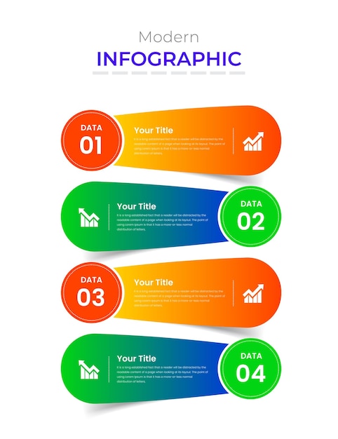 Infographic design template timeline concept