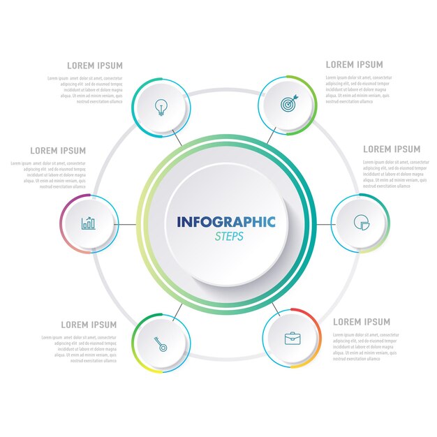 Infographic Design Template Vector