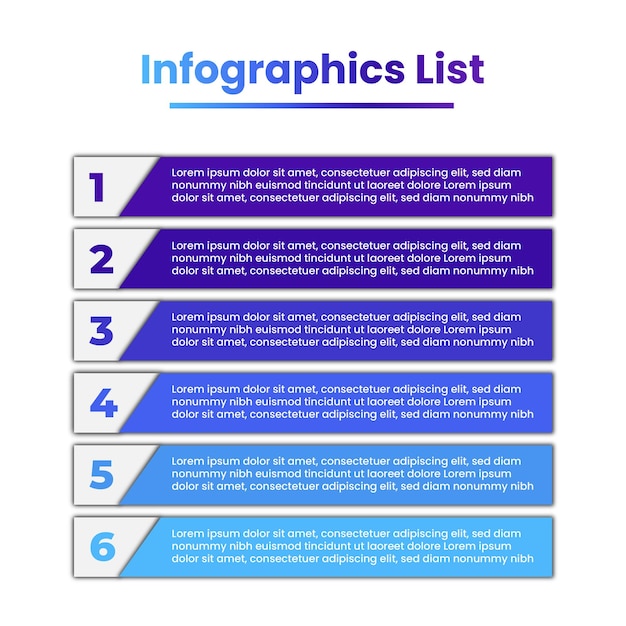 Vector infographic design template