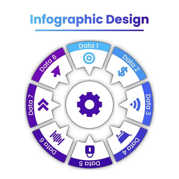 Vettore modelli infographic