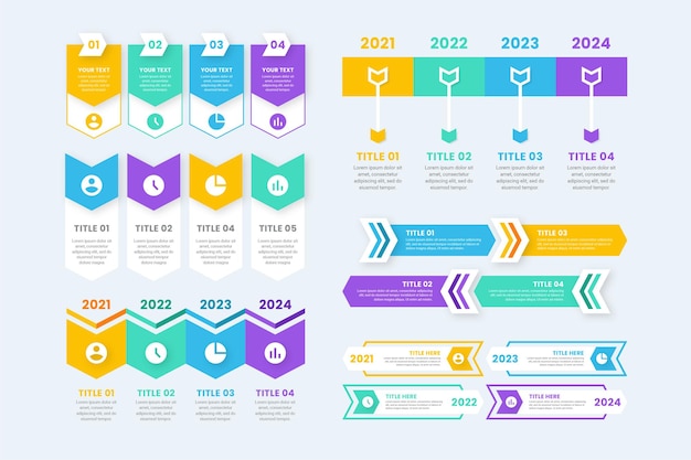 Коллекция элементов инфографики