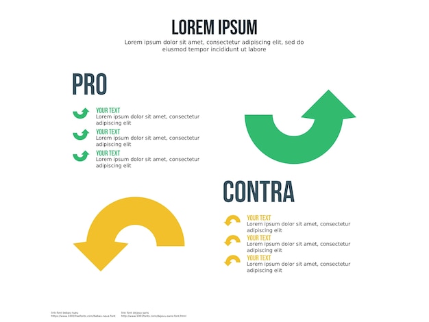 infographic element en presentatiesjabloon