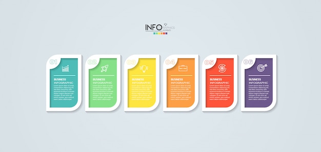 Infographic element met stappen. kan worden gebruikt voor proces, presentatie, diagram, werkstroomlay-out, infografiek, webdesign.