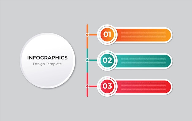 Vettore di set di elementi infografica