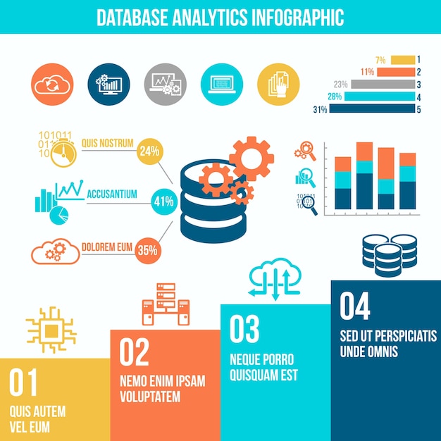 Infographic elementen collectie