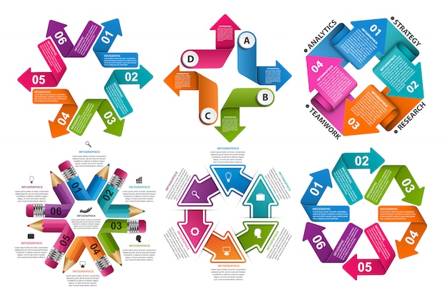 Infographic elementen collectie.