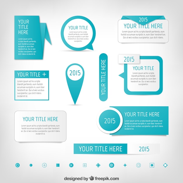 Infographic elementen