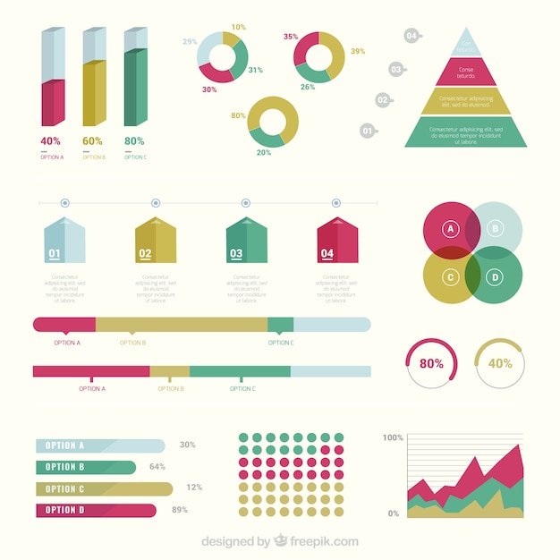 Infographic elementen