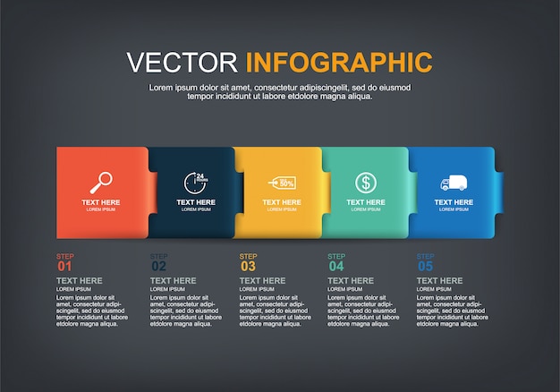 Infographic elementenontwerp