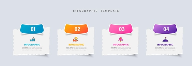 Infographic elements design template