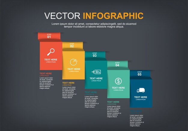 Progettazione di elementi infographic