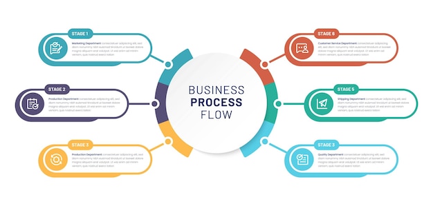 Infographic Elements Steps