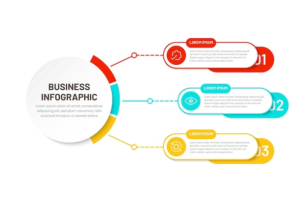 Infographic Elements Steps