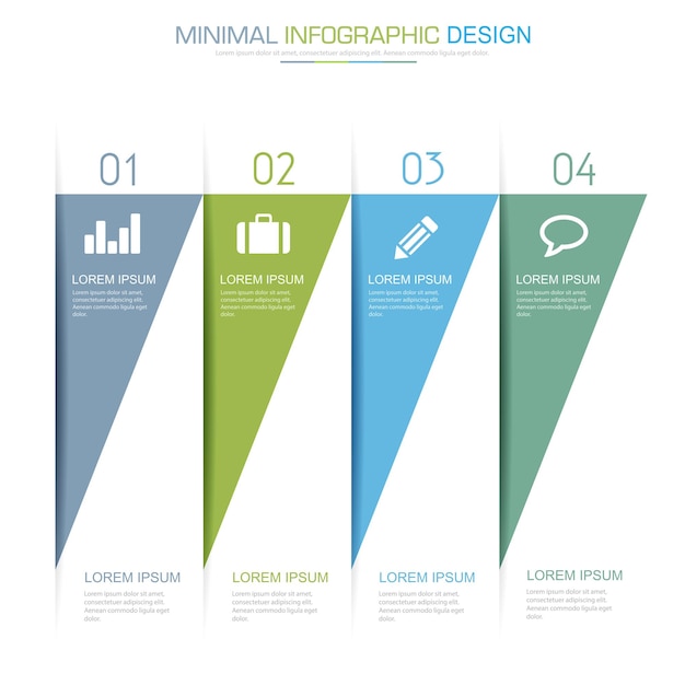 Infographic elements with business icon circle process or steps and options workflow vector design