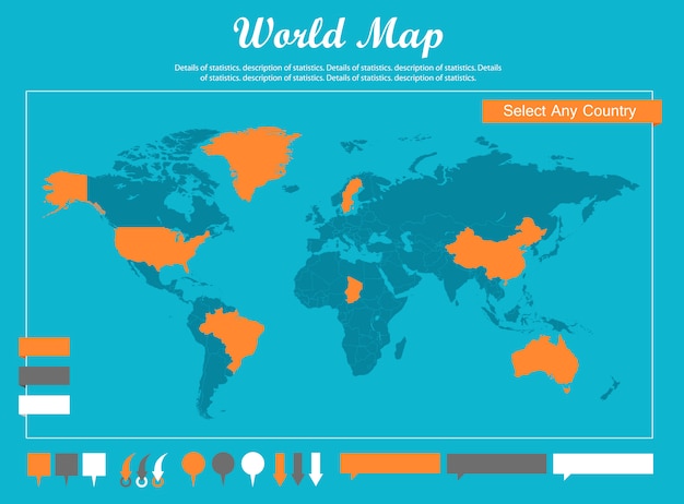 Infographic elements