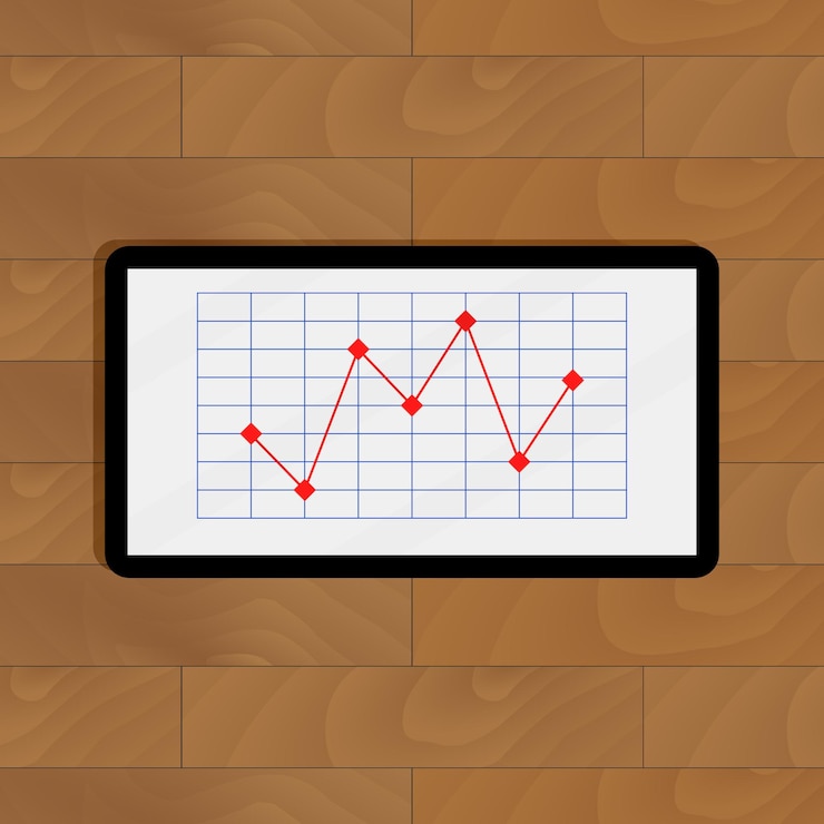 Vector infographic finance for presentation
