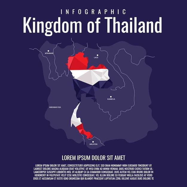 タイのインフォグラフィック王国