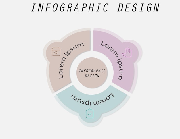 Vector infographic ontwerp