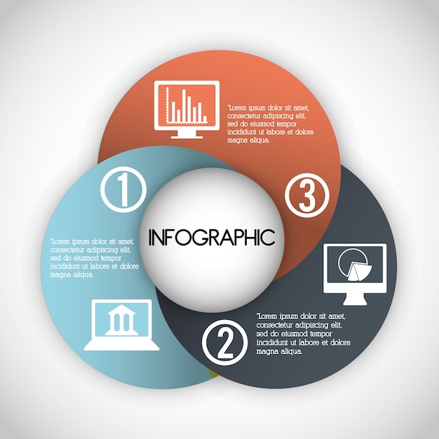 Infographic pictogram ontwerp