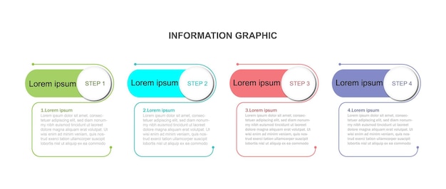 Infographic sjabloon presentatie bedrijf