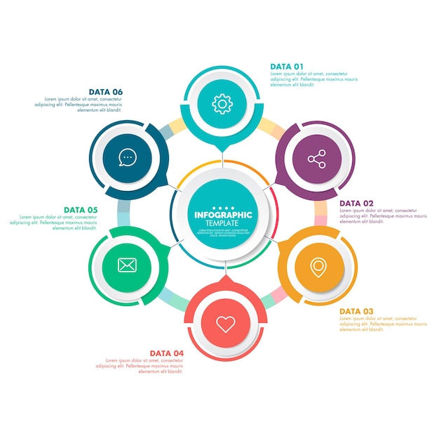 Infographic sjabloon Vector