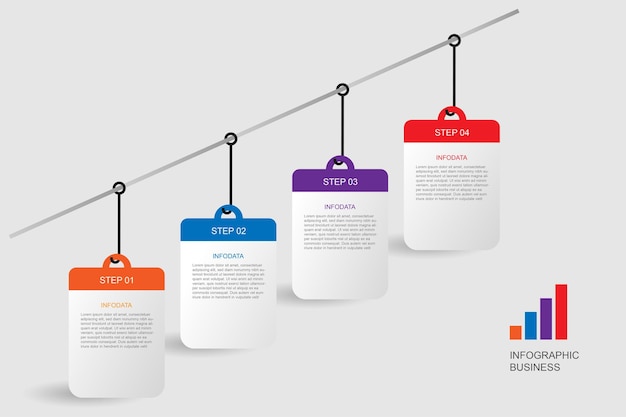 Infographic sjabloon vectorelement