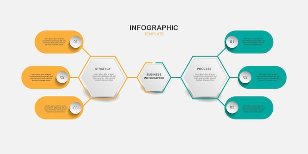 Infographic sjabloon vectorelement