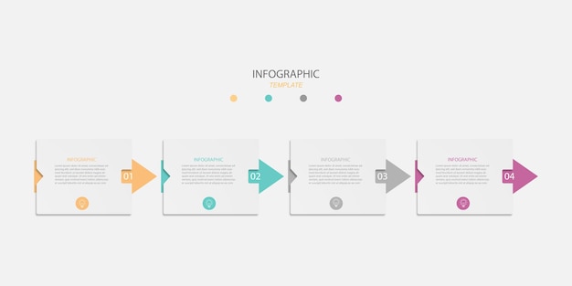 Infographic sjabloon vectorelement