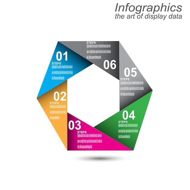 Infographic-sjabloon voor moderne datavisualisatie en rangschikking en statistieken