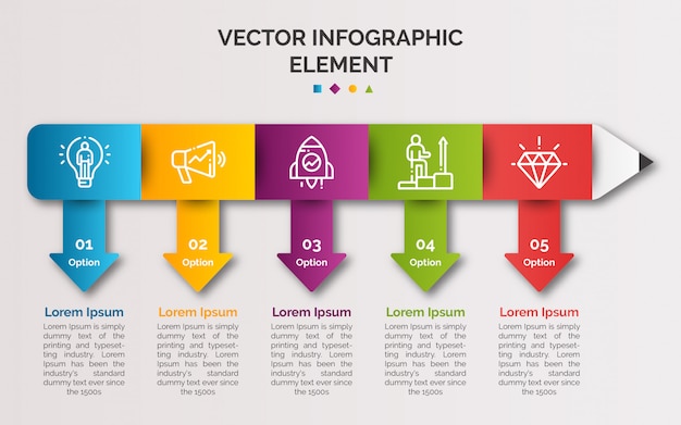 Infographic sjabloon