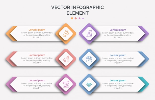 Infographic sjabloon