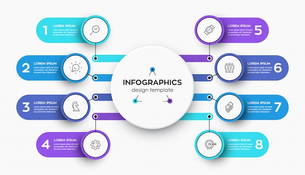 Infographic sjabloon