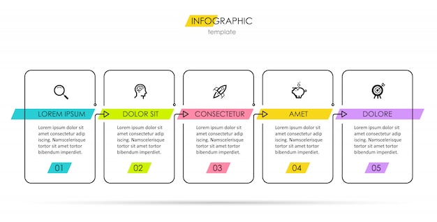 Infographic sjabloon