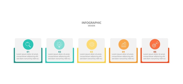 Infographic sjabloonontwerp bedrijf