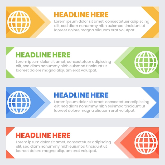 infographic sjabloonontwerp voor presentatie