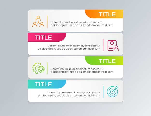 Infographic sjabloonontwerp