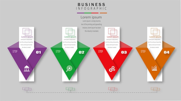 Infographic steps for entrepreneurs in the future