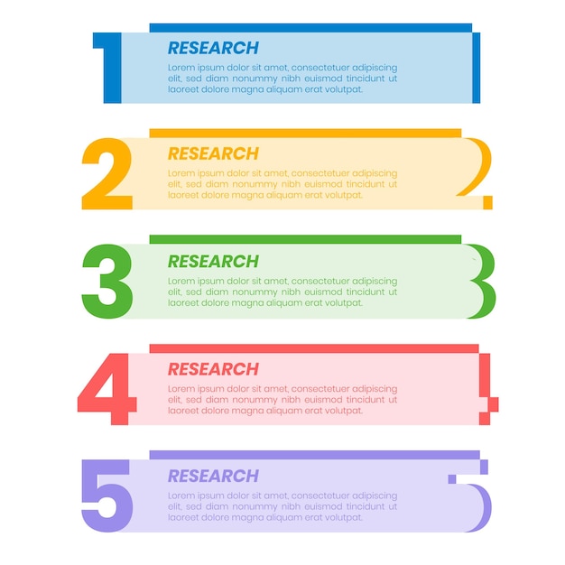 infographic tabel vector sjabloon voor presentatie en promotie