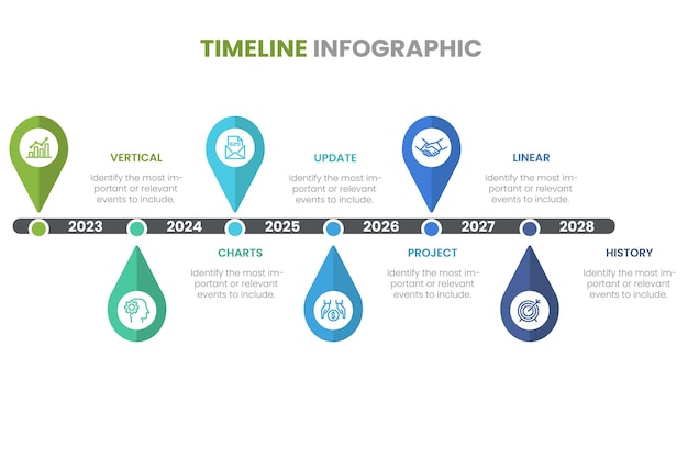 Infographic template for business 6 Steps Modern Timeline diagram with road journey concept