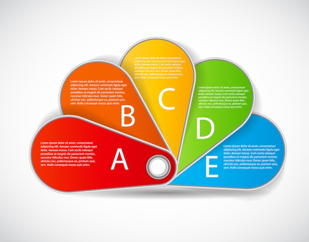 Infographic template for business