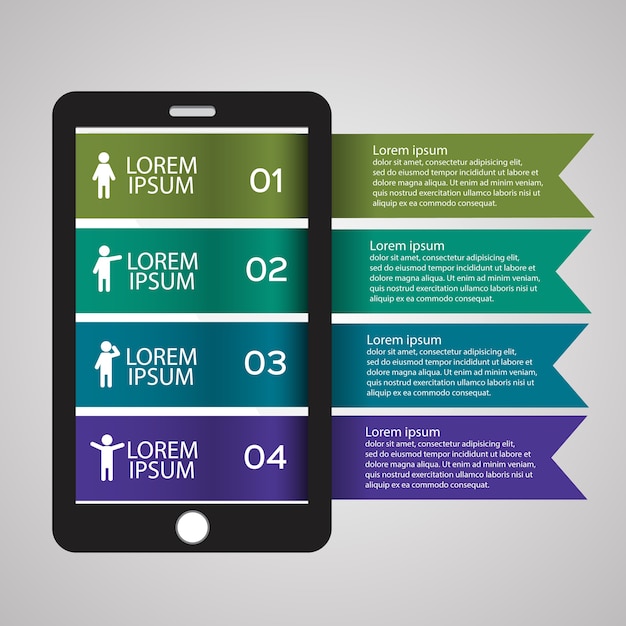 Infographic template for presentation